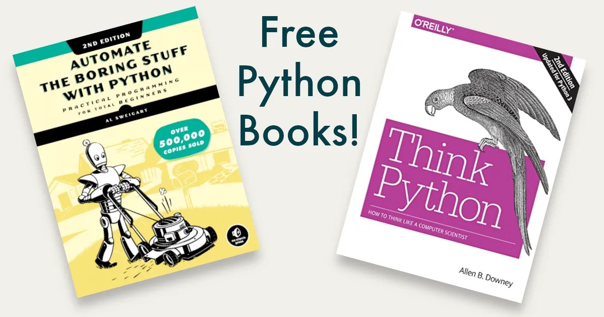 2 Free Python Books for Beginners PuppyCoding