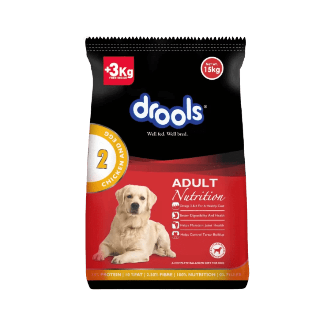 Drools Chicken and Egg Adult Dog Food Pupshala