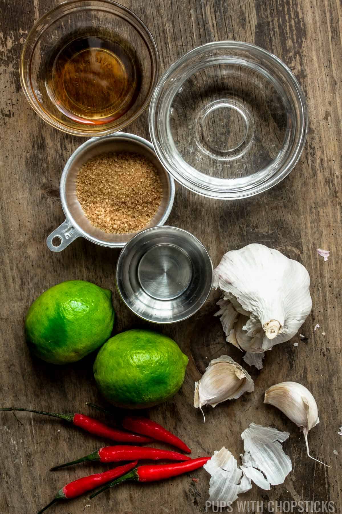 Vietnamese Fish Sauce Dipping Sauce (Nuoc Cham / Nuoc Mam) Pups with