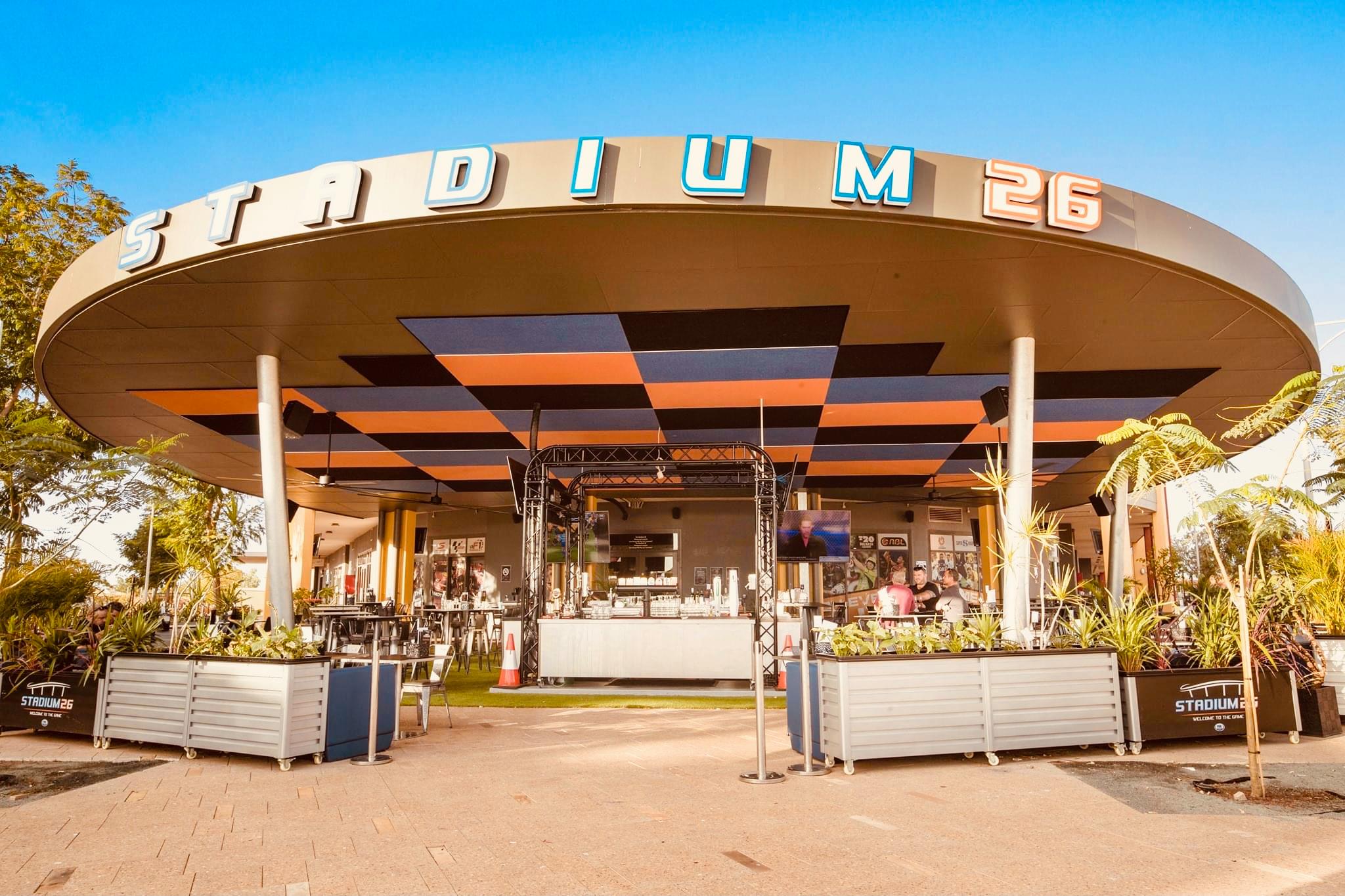 Stadium 26 Dog Friendly Bar in Karratha Pupsy