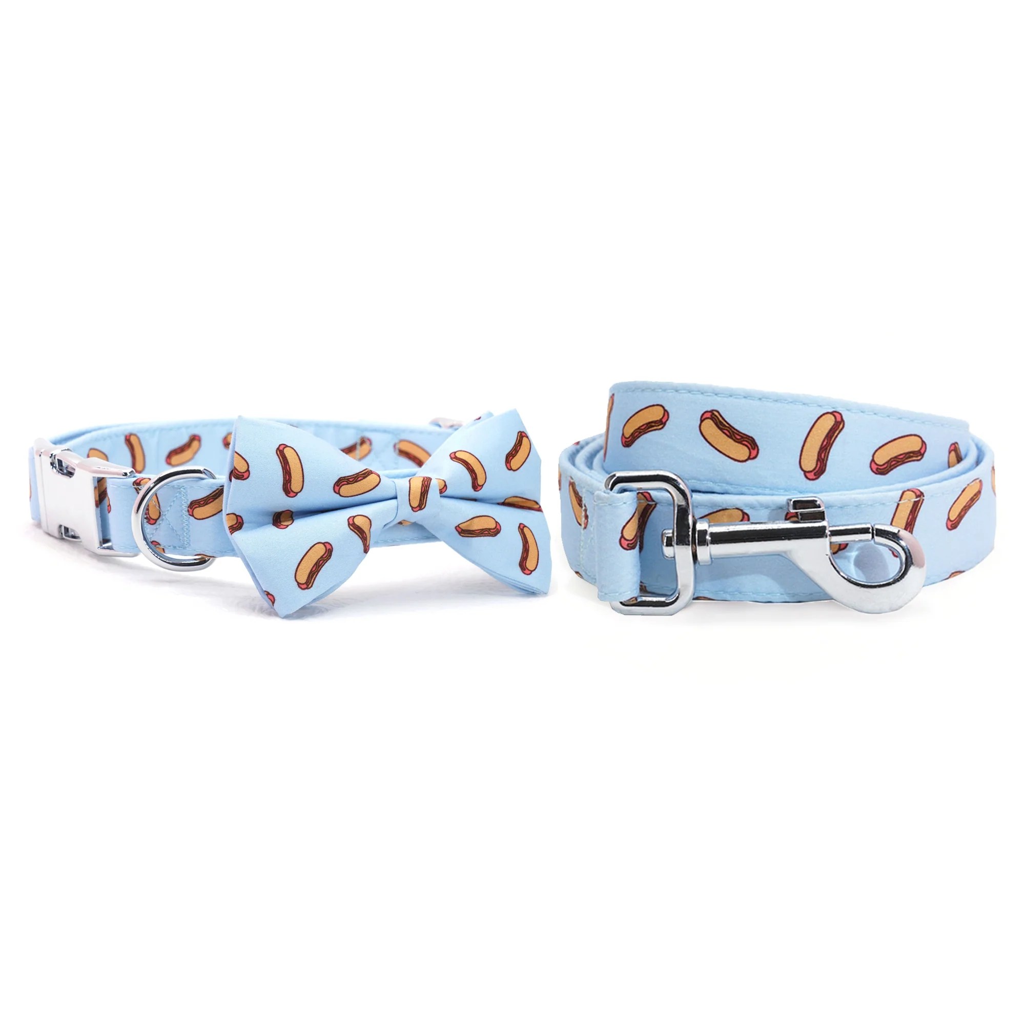 HotDog Collar & Leash Set Pup Unleashed