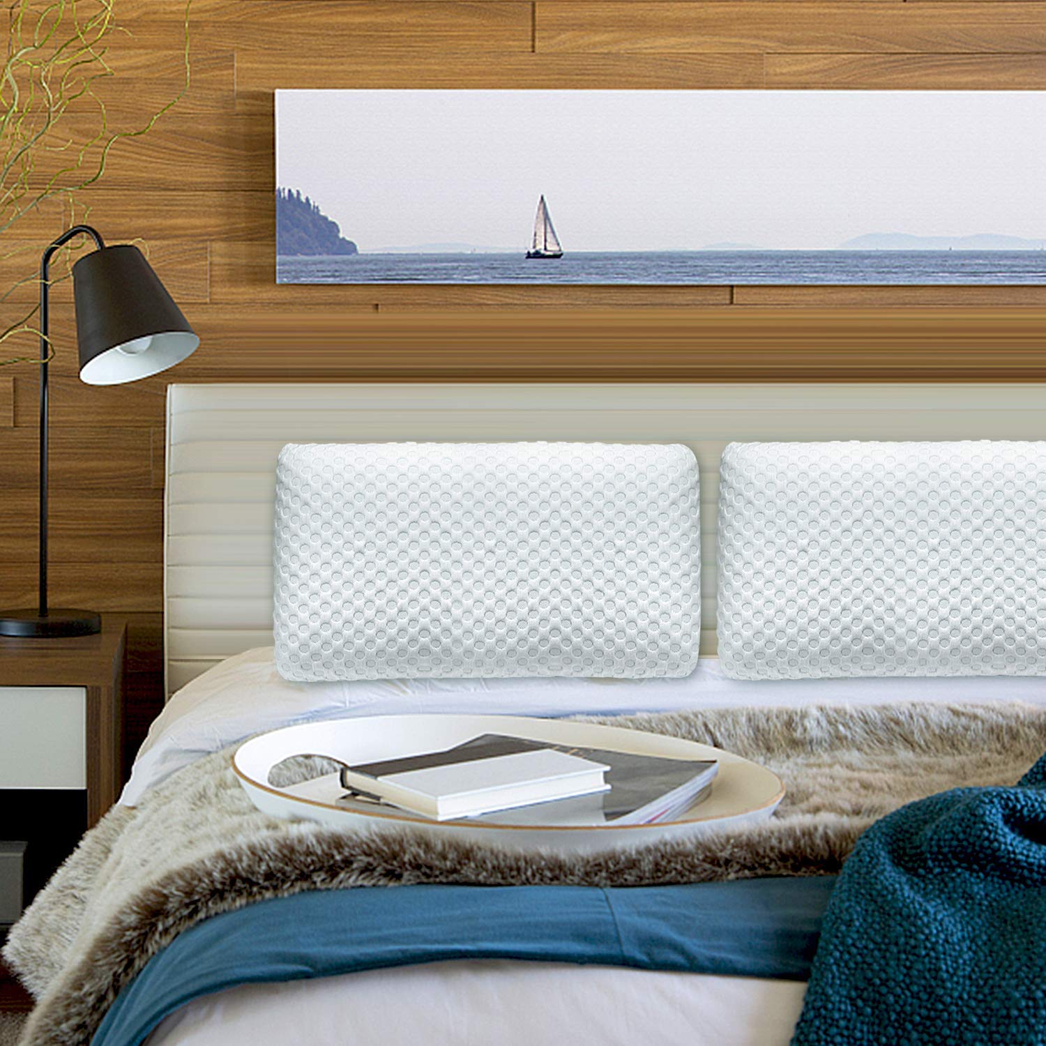 Milemont Memory Foam Pillow, Bed Pillow for Sleeping, Pillow for Neck