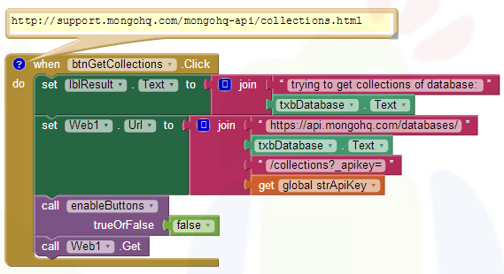App Inventor Tutorials and Examples MongoDB Pura Vida Apps
