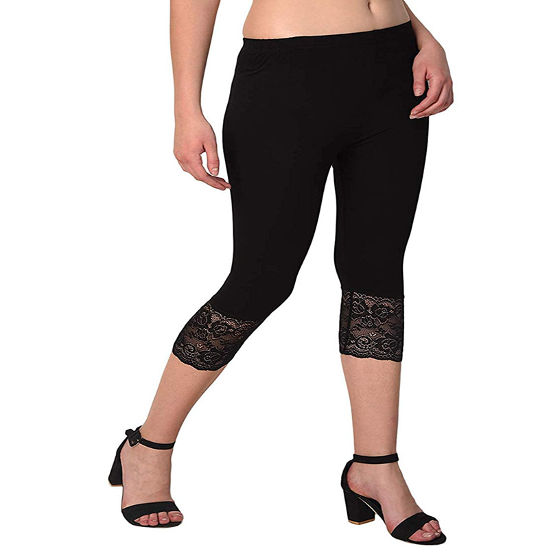 three quarter length leggings