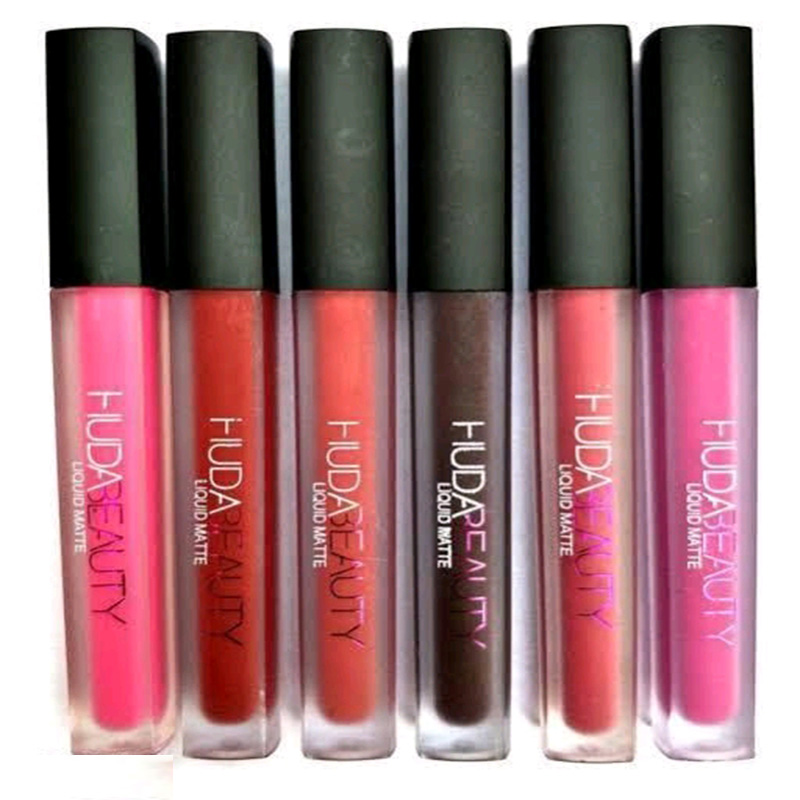Huda Beauty Liquid Matte Lipstick Pack of 6 purble.in