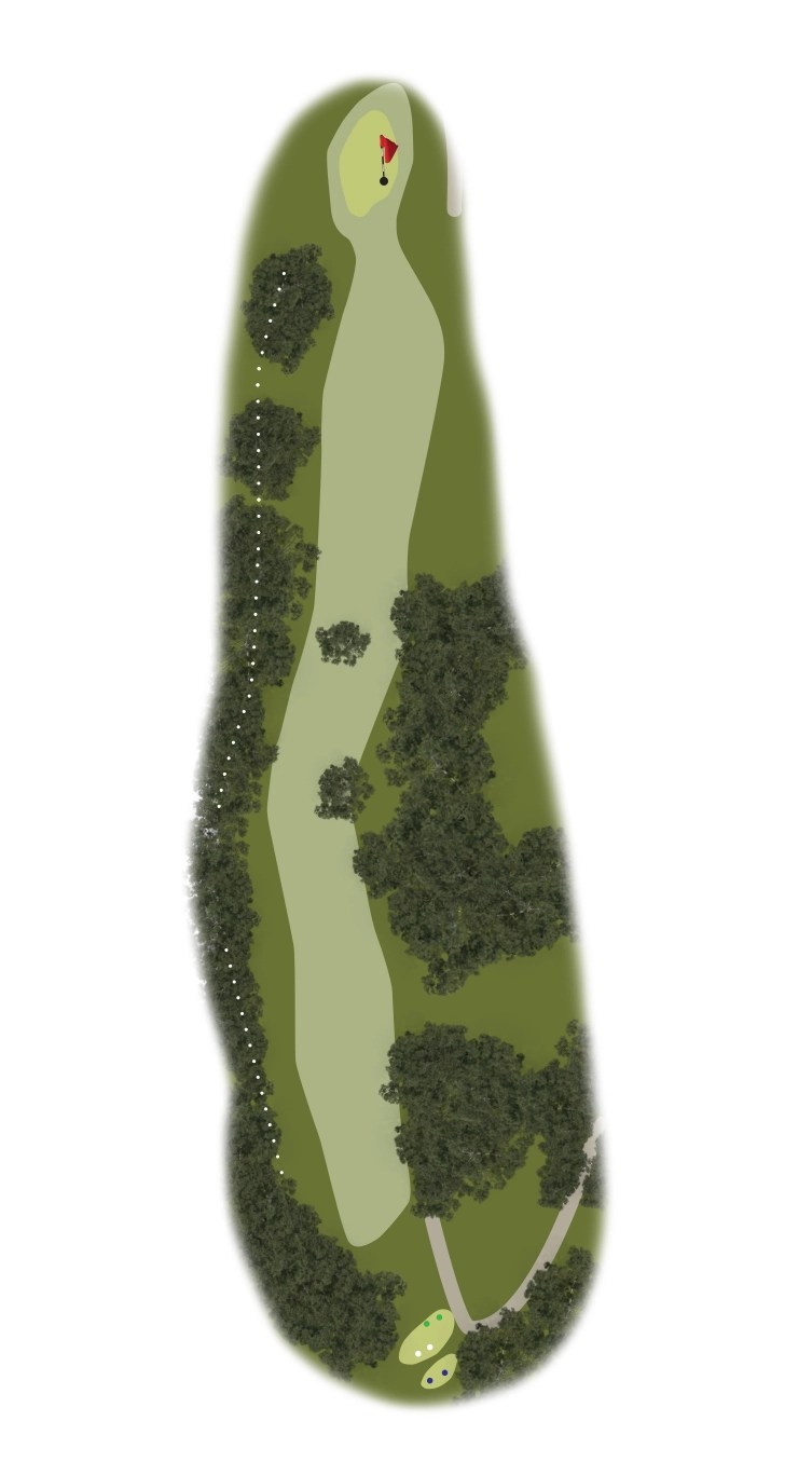 Hole 9 Lone Pine Purcell Golf