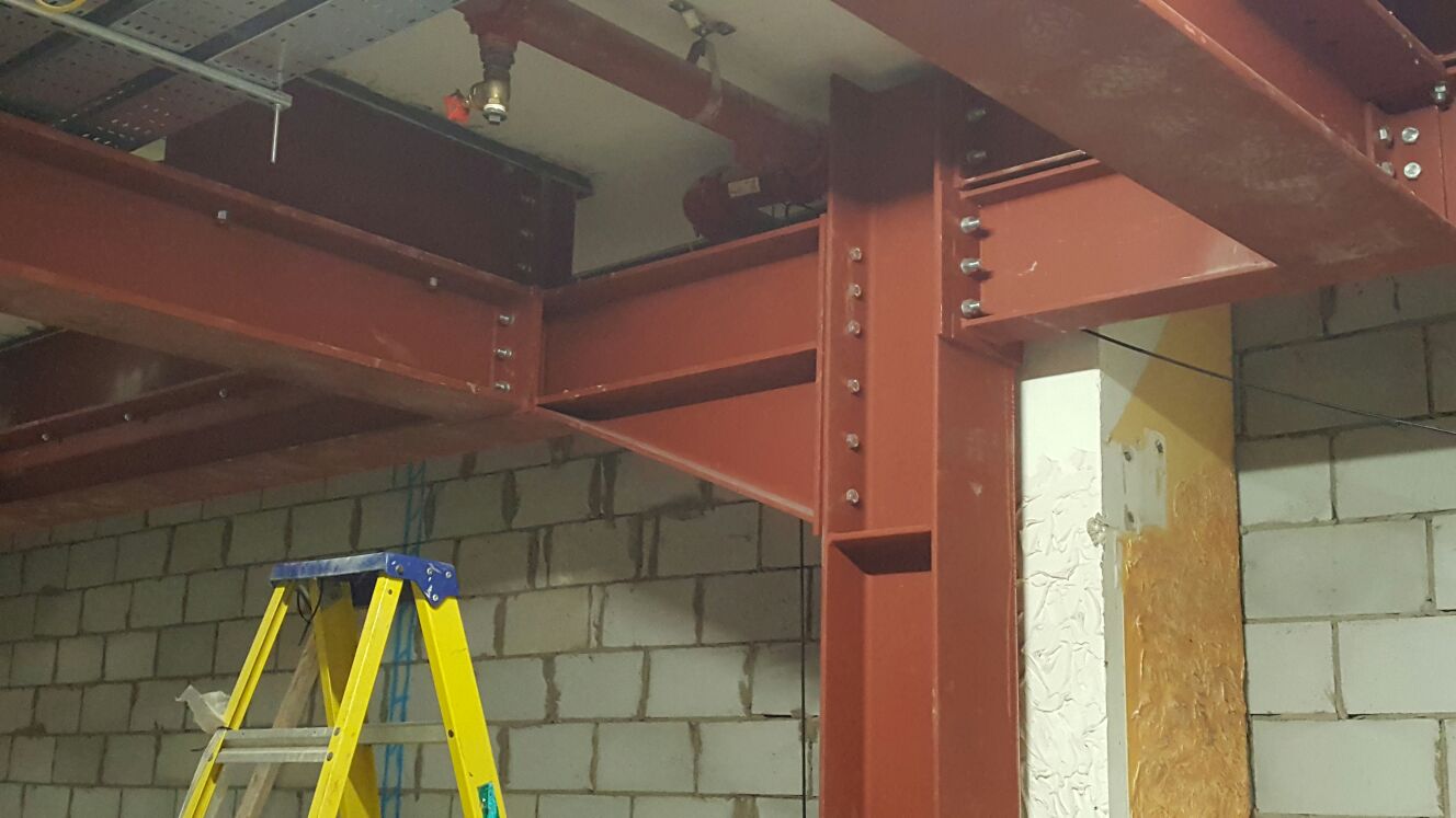 Structural Steel Support Beams Monami Phil Purcell Engineering Ltd