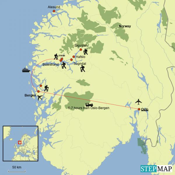 Norway Fjord Country Hiking Tour Pure Adventures