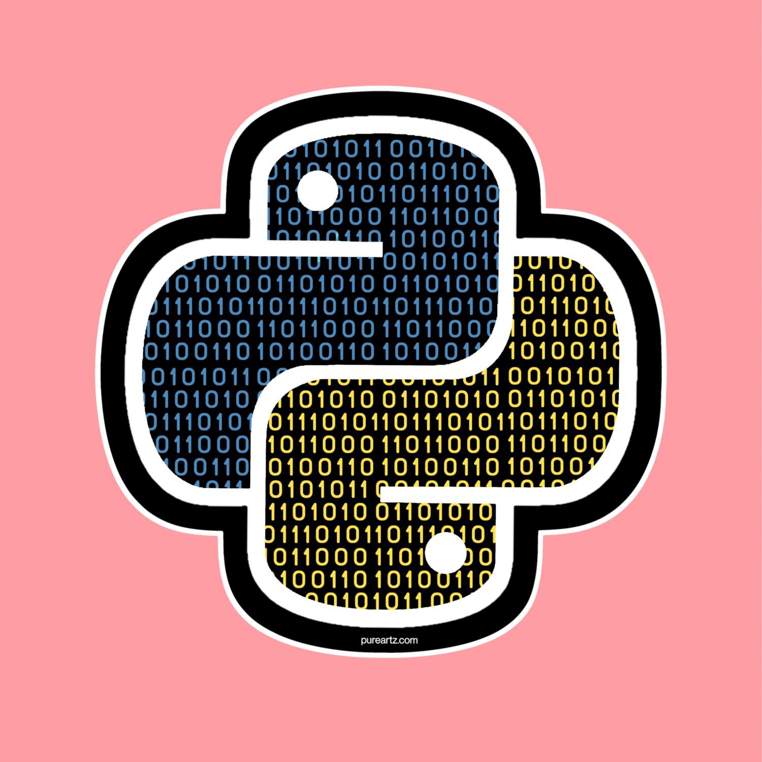 Python Sticker PureArtz
