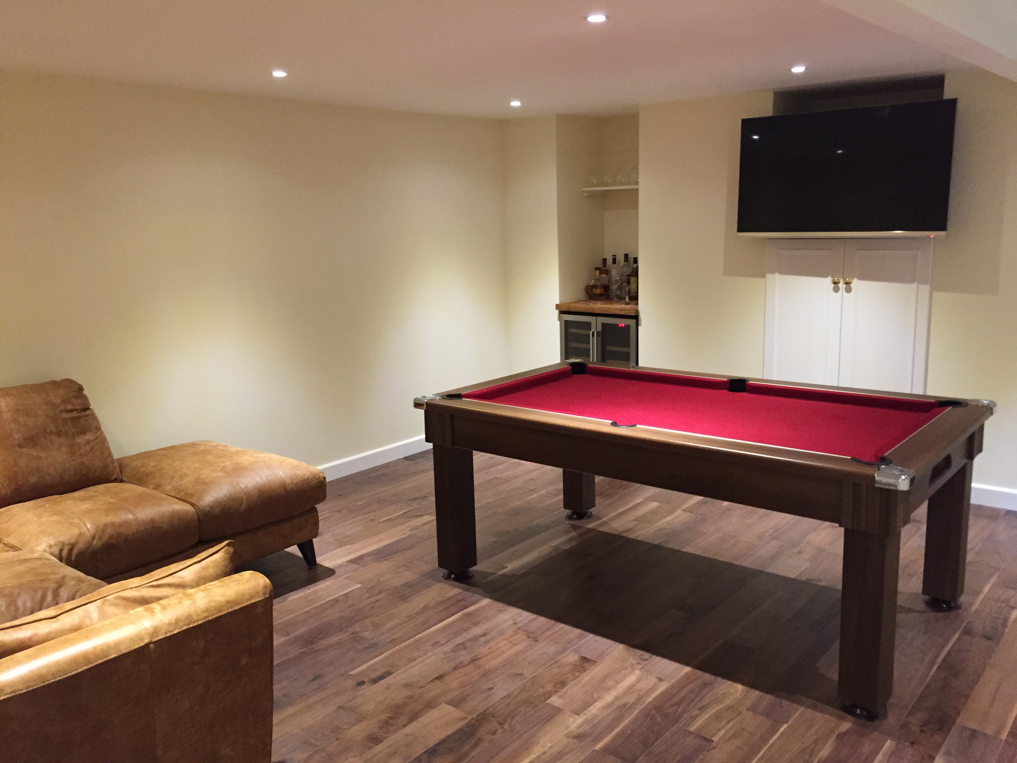 Basement Conversion in Wetherby To Family Entertainment Room