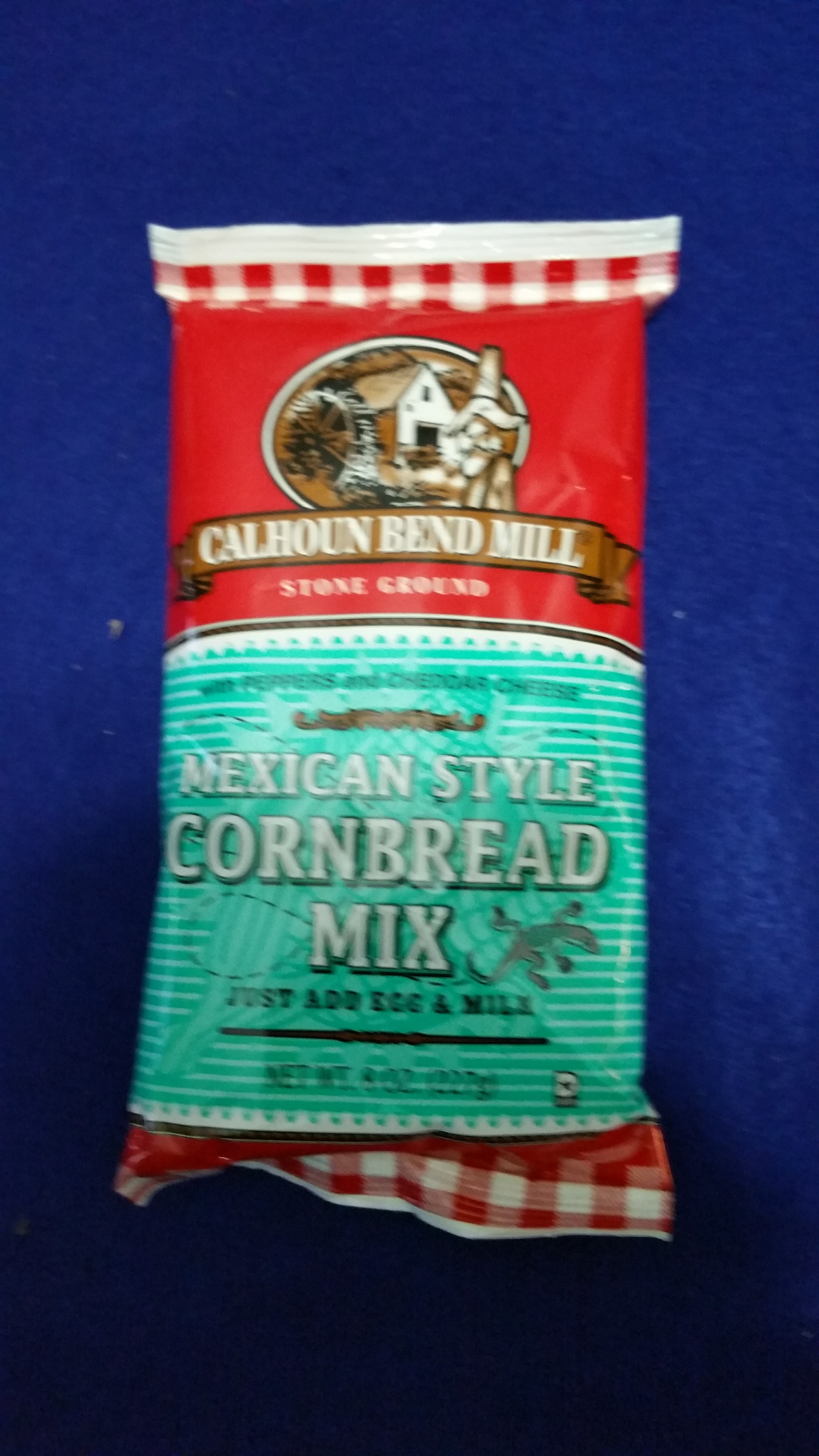 Mexican Style Cornbread Mix Calhoun Bend Mill