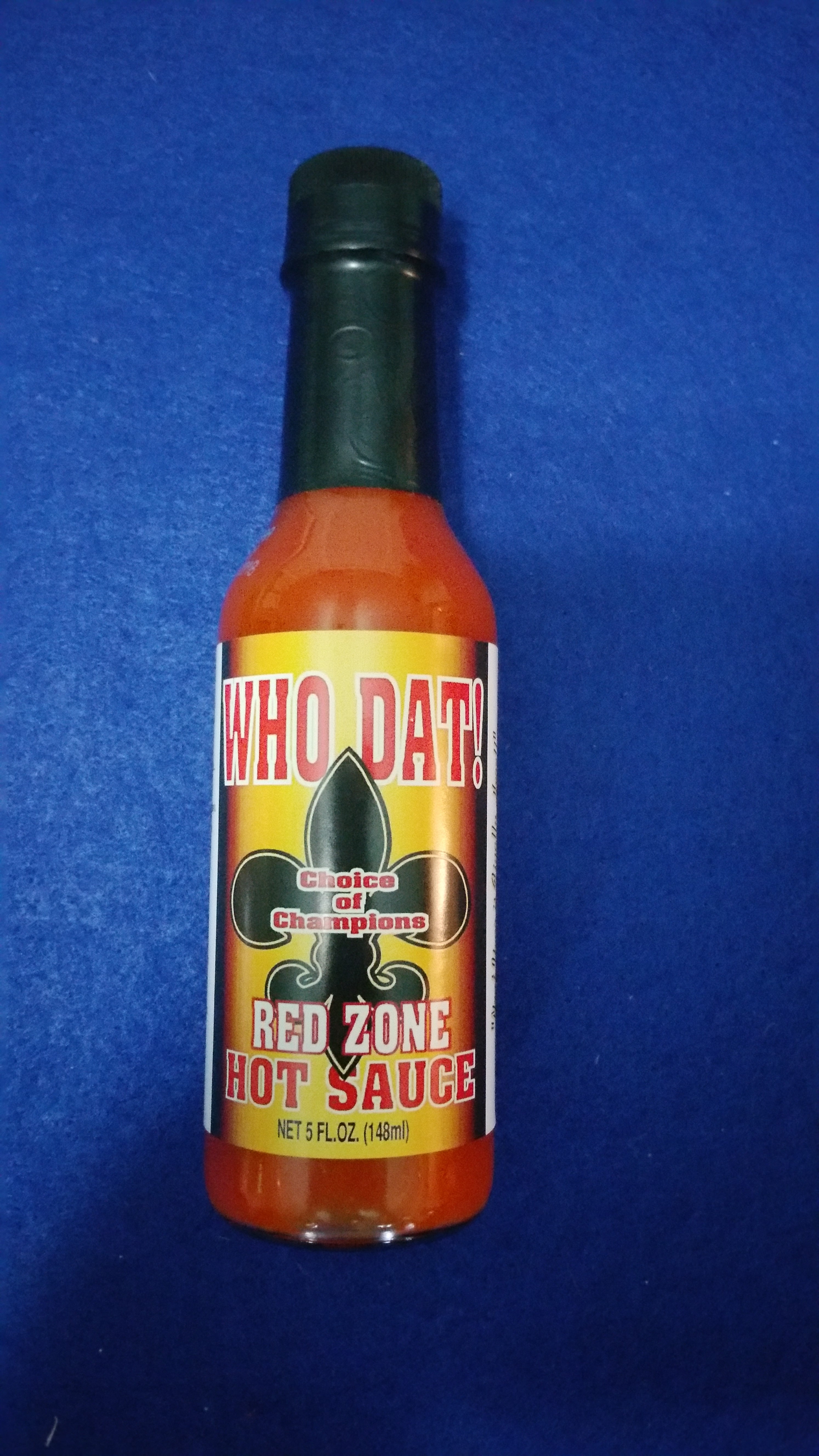 Who Dat! Red Zone Hot Sauce