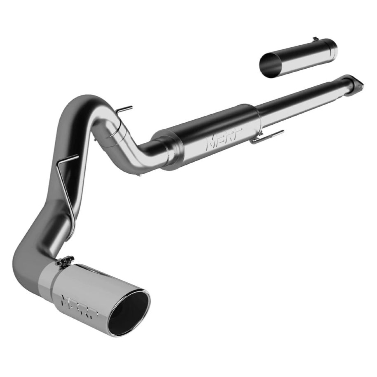 4 Inch Stainless MBRP Cat Back Ecoboost Exhaust