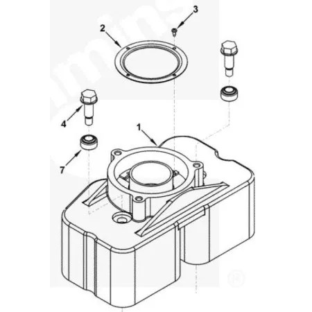 Cummins Dual Valve Cover Breather Kit 5.9L Diesel 12 Valve