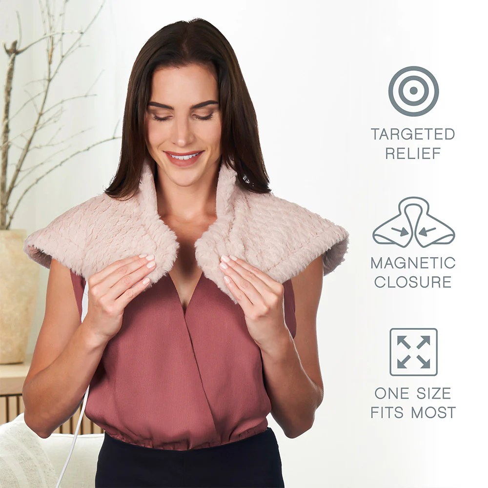 PureRadiance™ Neck & Shoulder Luxury Heating Pad Pure Enrichment®
