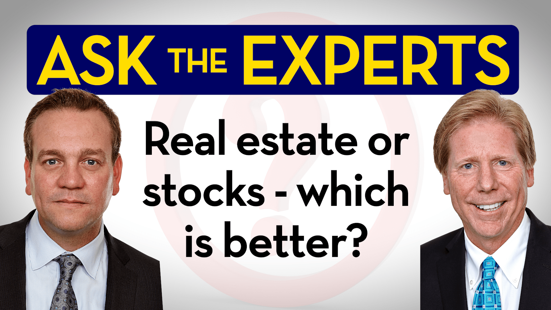 Ask the Experts Real estate or stocks which is better? Pure