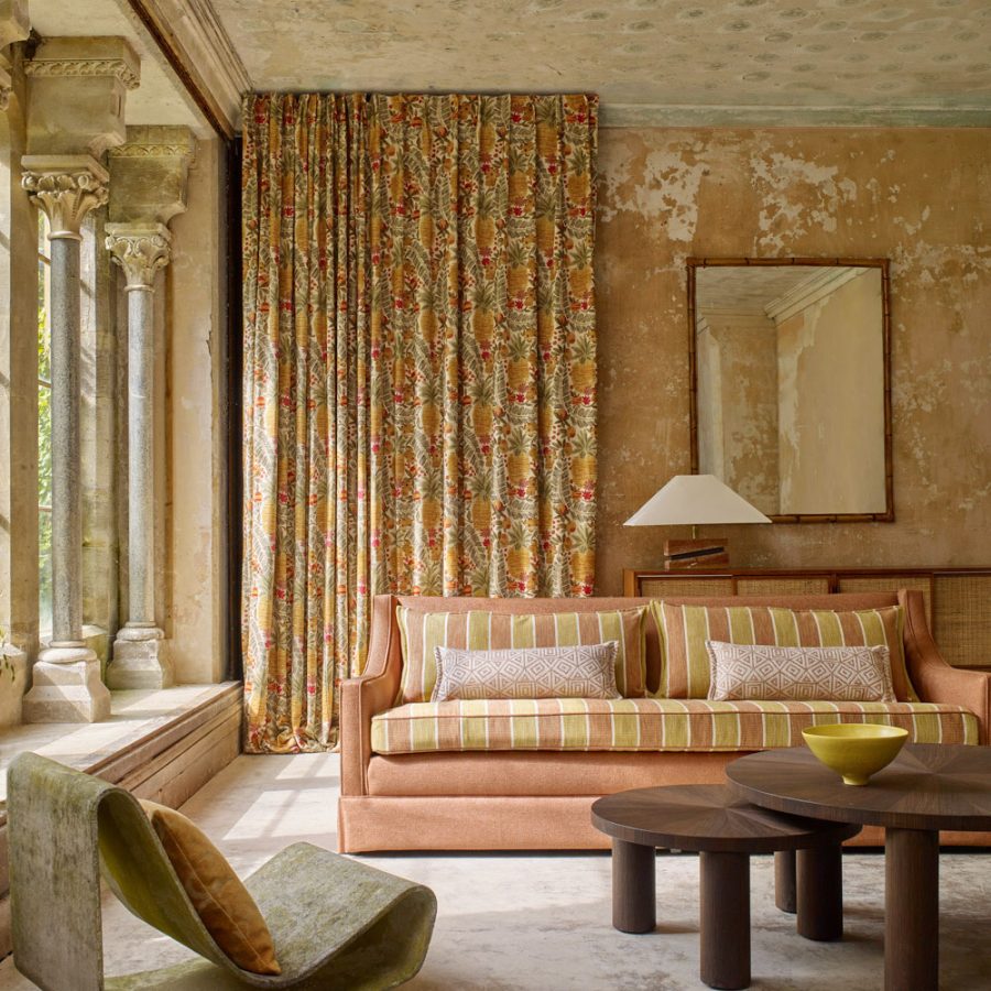 Best Drapery Fabric with Print Pure Fine Fabrics