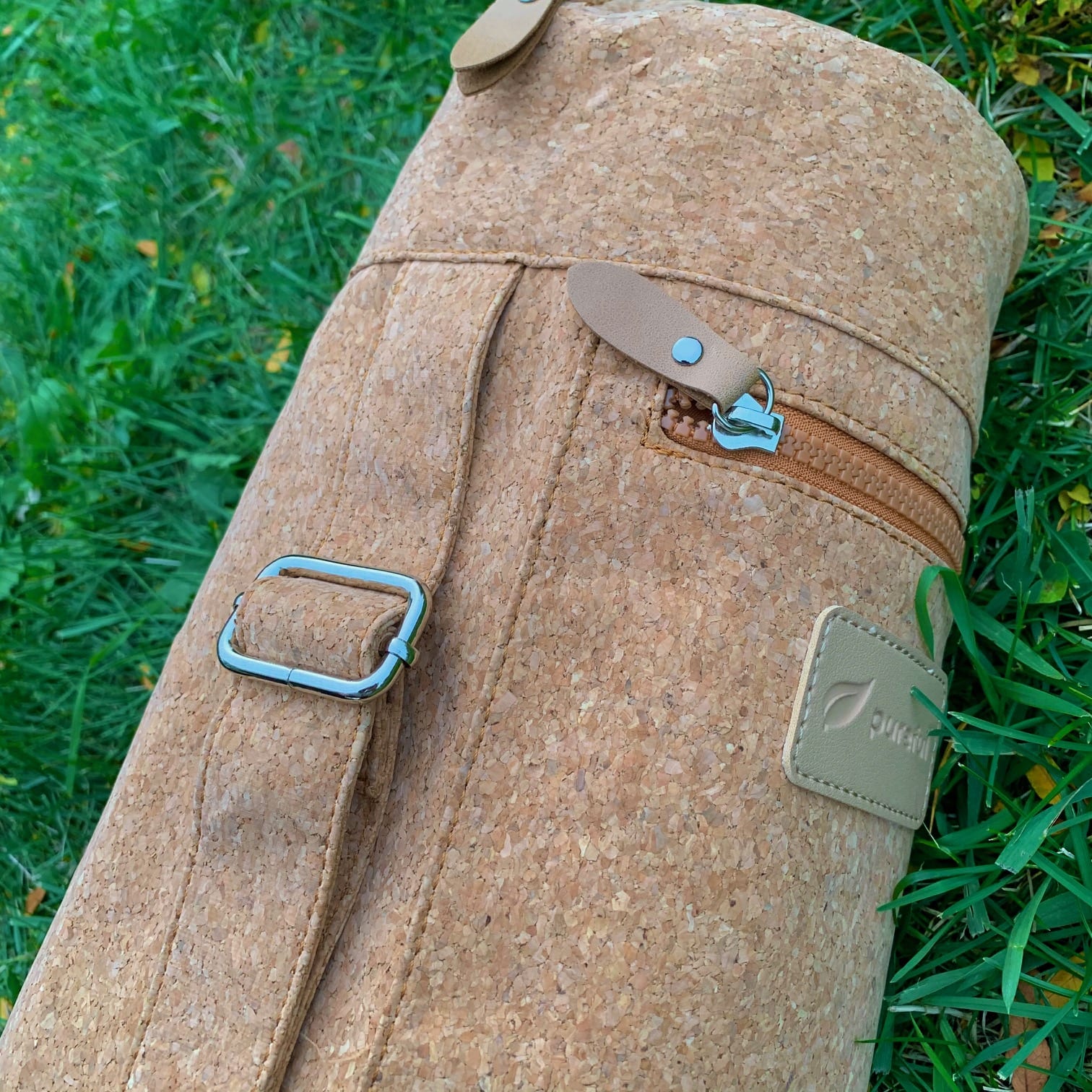 Cork Yoga Mat Bag by Pureful Yoga