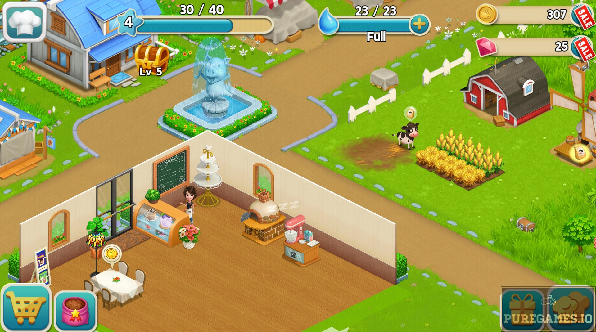 Download Cooking Country Design Cafe MOD APK For Android/iOS