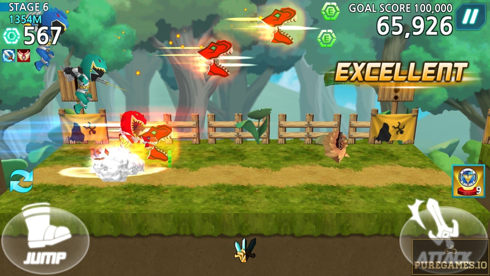 Download Power Rangers Dash MOD APK for Android/iOS