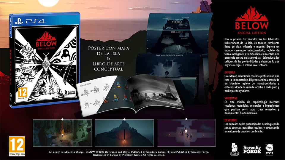 Below ya está disponible en formato físico PureGaming