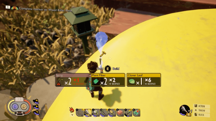 How to Complete Marker at Weed Killer Peak in Grounded
