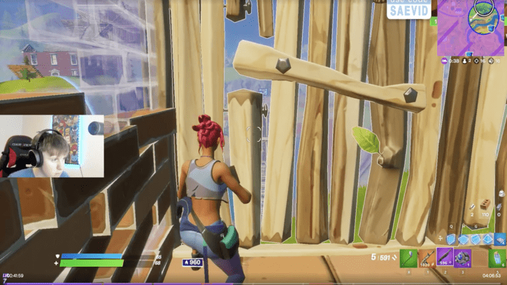 Saevid Fortnite Sensitivity & Keyboard Settings
