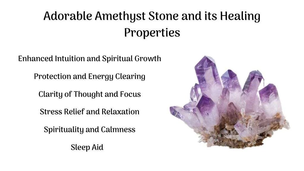 Adorable Amethyst Stone Healing Properties & Using