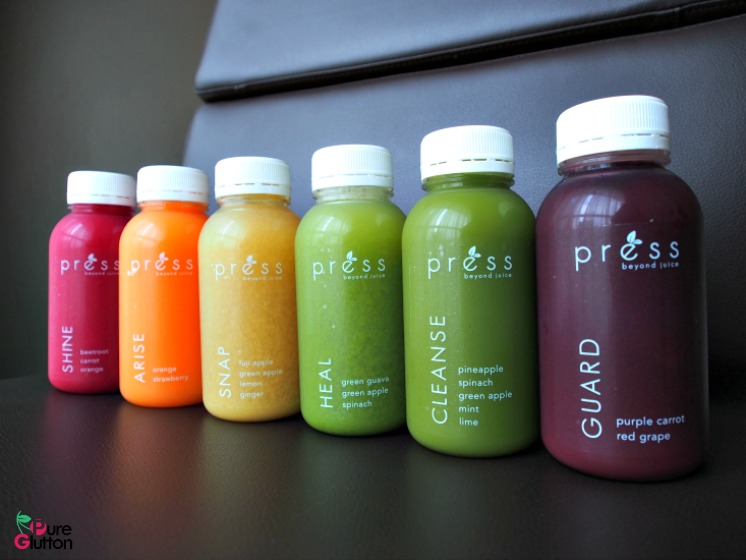 PRESS BEYOND JUICE coldpressed juices to your doorstep! PureGlutton