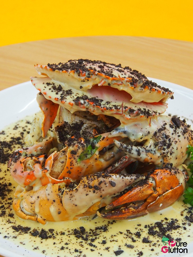 [Sg] Oreo Milo Crab and Oreo Cheese Crab dishes at seafood