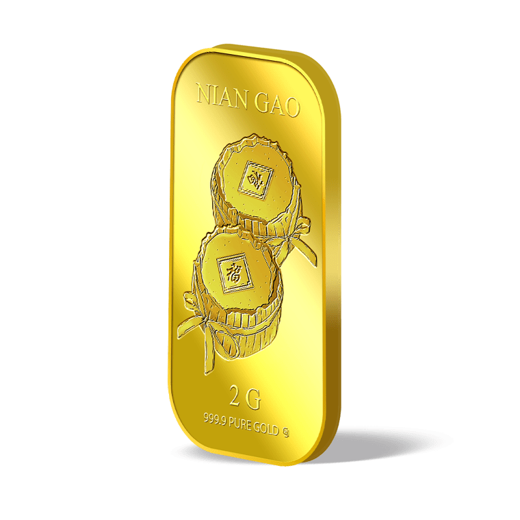 2g Nian Gao Gold Bar Buy Gold Silver in Singapore Buy Silver Singapore Online Gold Price