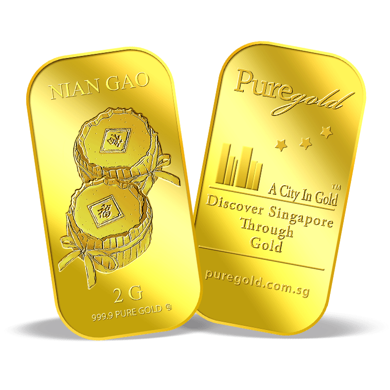 2g Nian Gao Gold Bar Buy Gold Silver in Singapore Buy Silver
