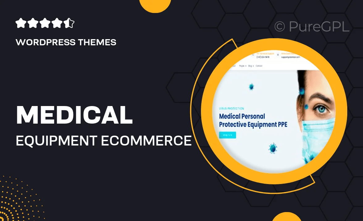 Medical Equipment WordPress Theme