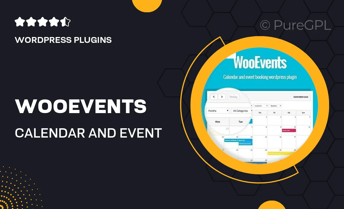 WooEvents Calendar and Event Booking WooEvents Calendar and Event Booking