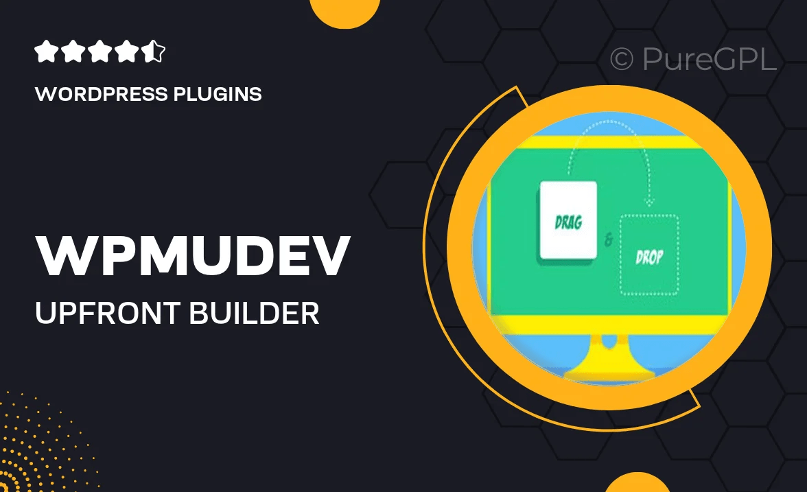 Wpmudev Upfront Builder