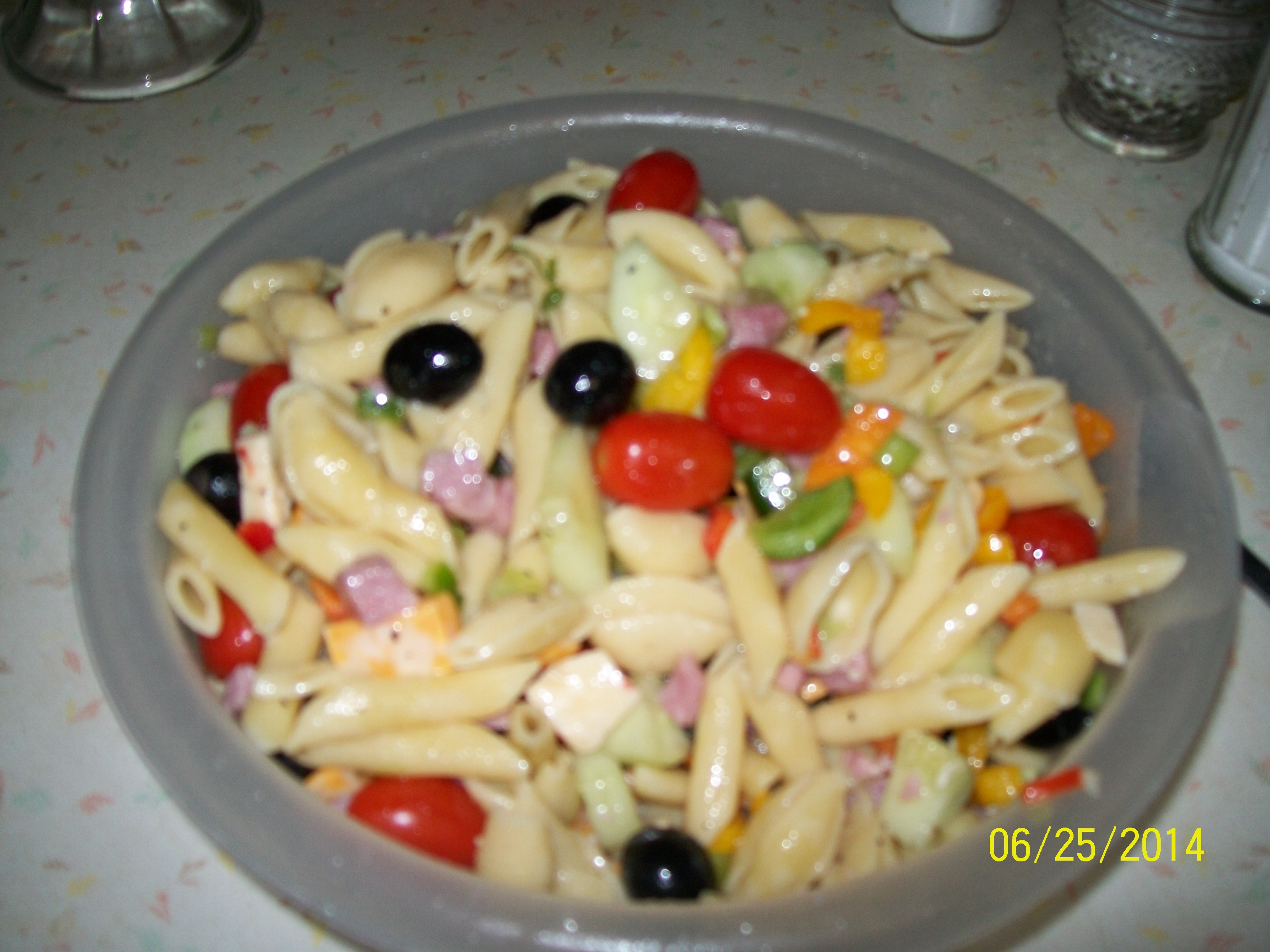 Italian Pasta Salad pureheartskitchen