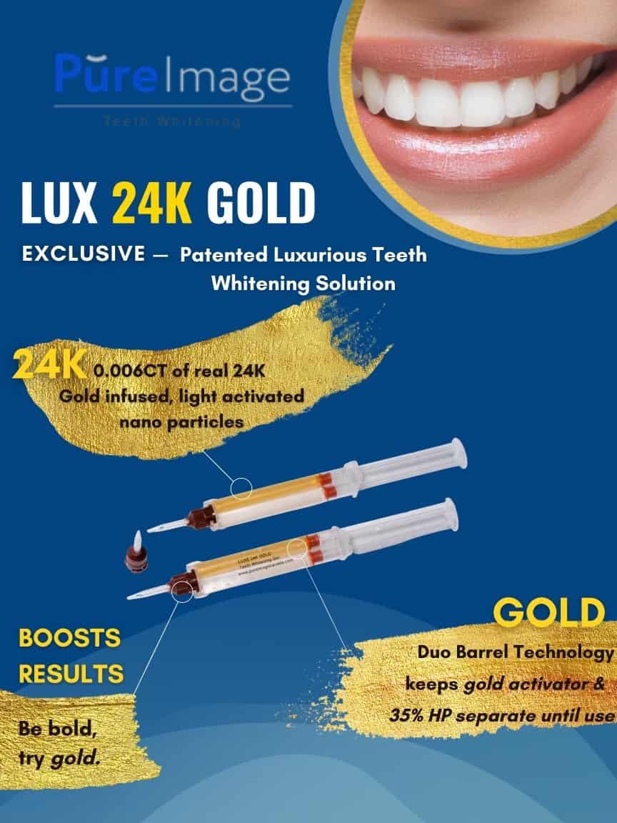 Pure Image Canada Advanced Luxe 24k Gold Teeth Whitening Gel