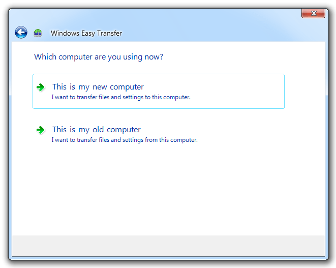 How to transfer files to a new PC with Windows Easy Transfer « Pureinfotech