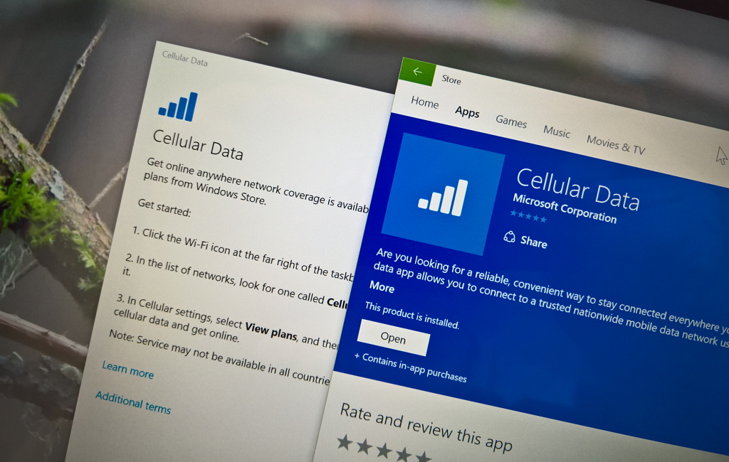 Microsoft gearing up to offer cellular data to Windows 10 customers with its own SIM card