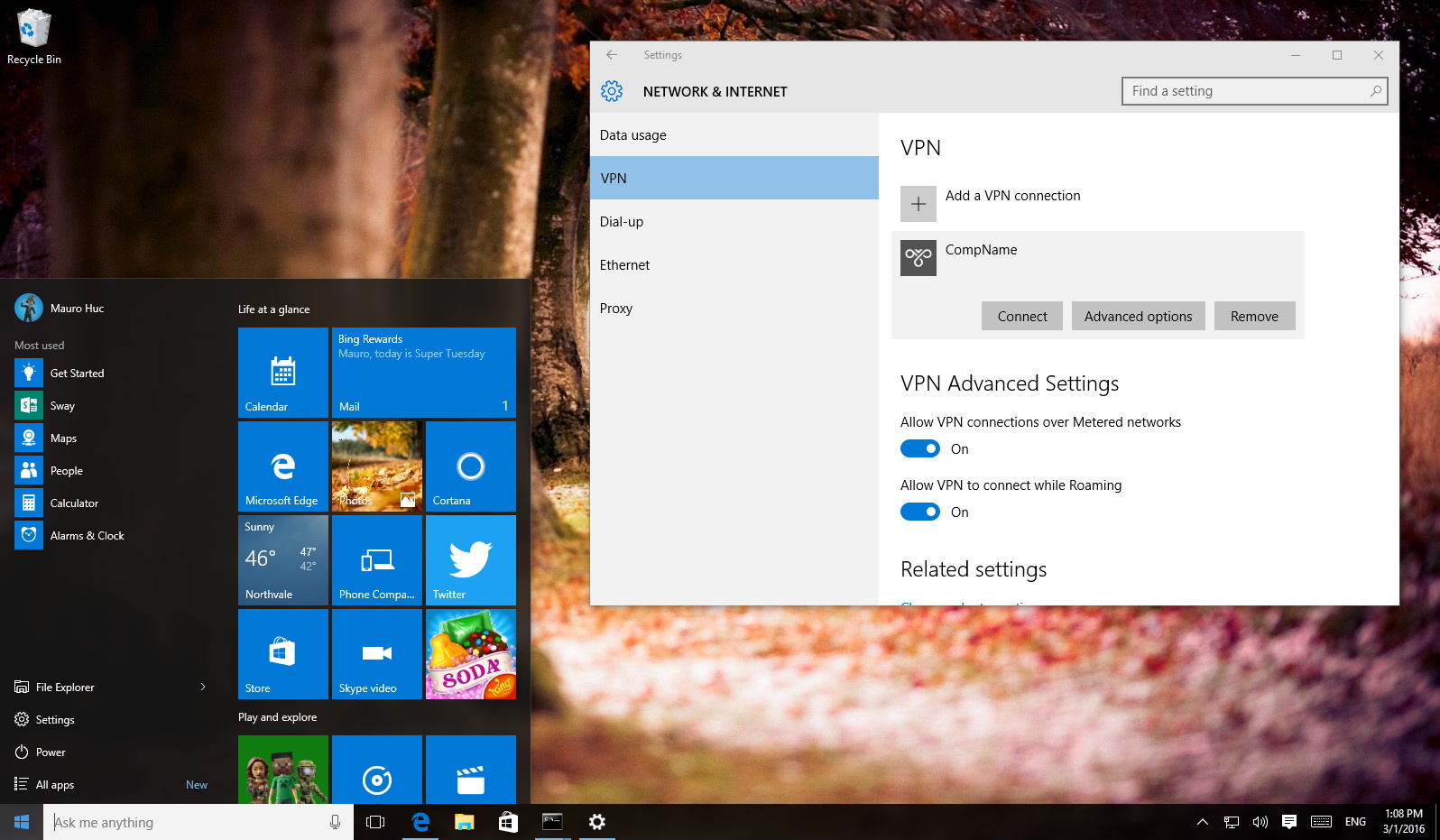 How to set up a VPN connection on Windows 10 • PUREinfoTech