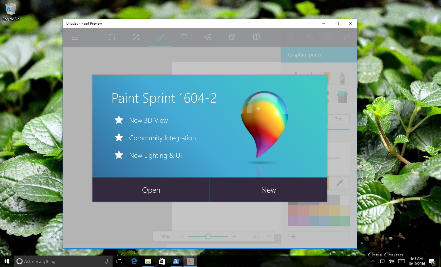 Paint Microsoft App download free