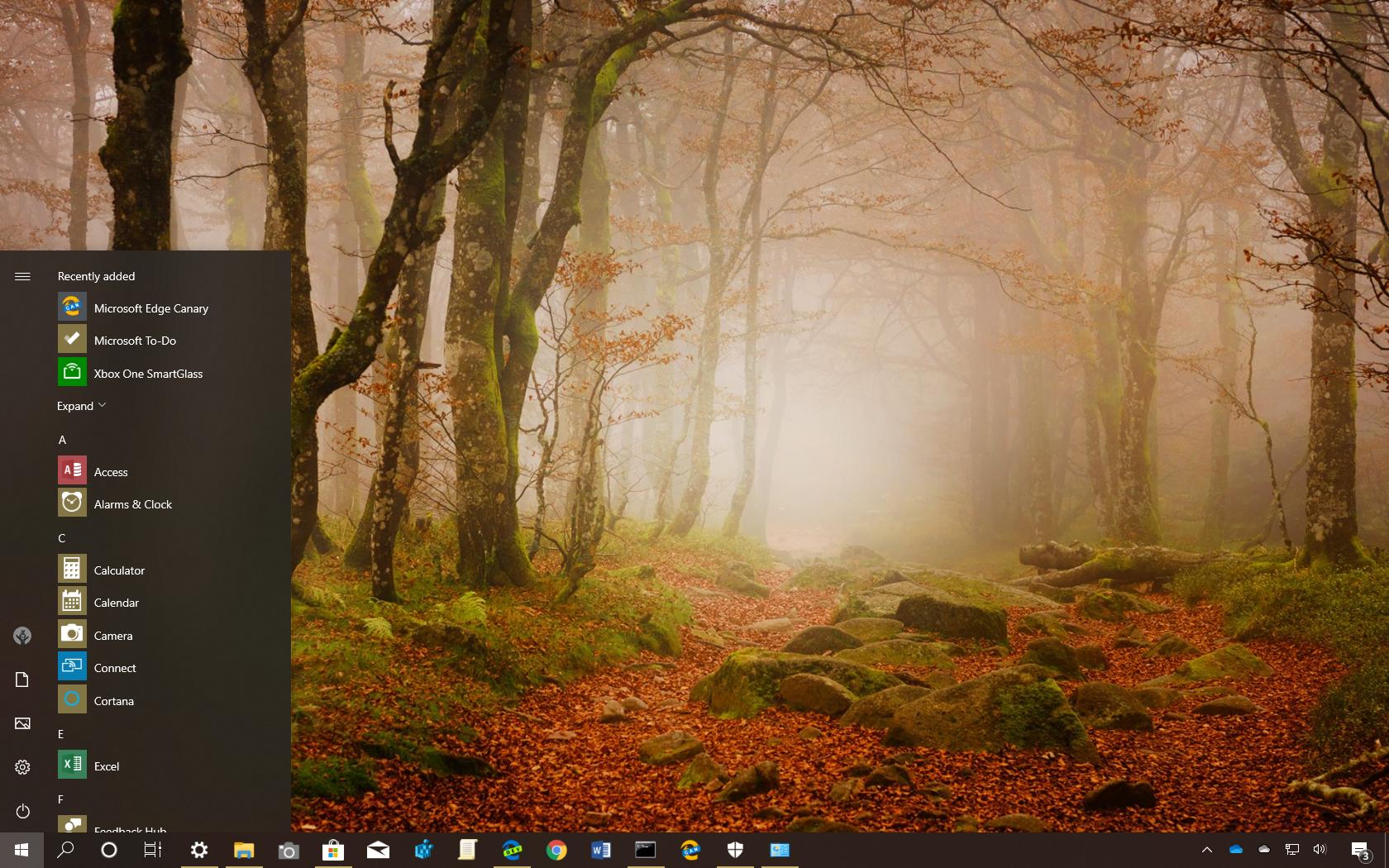 Forest For The Trees theme for Windows (download) Pureinfotech