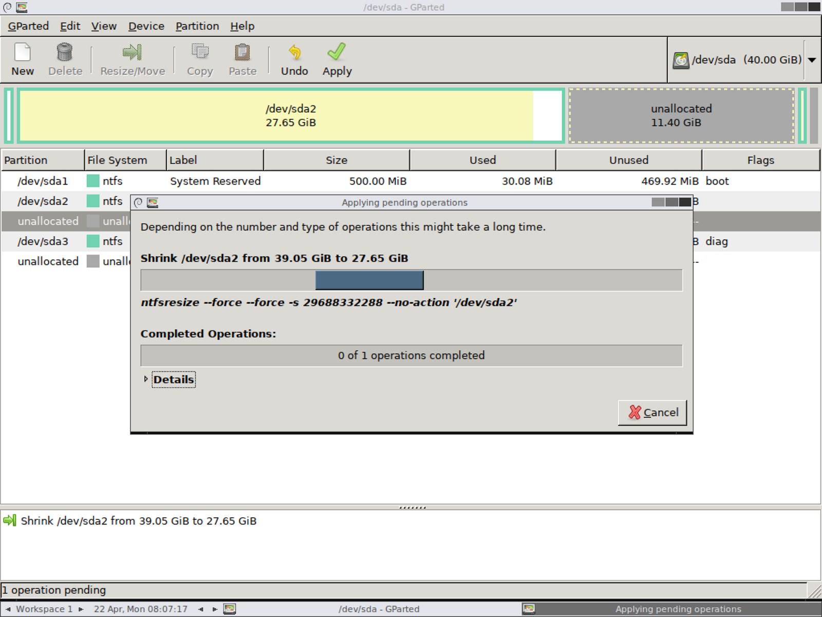 How to use GParted to resize partition on Windows Pureinfotech