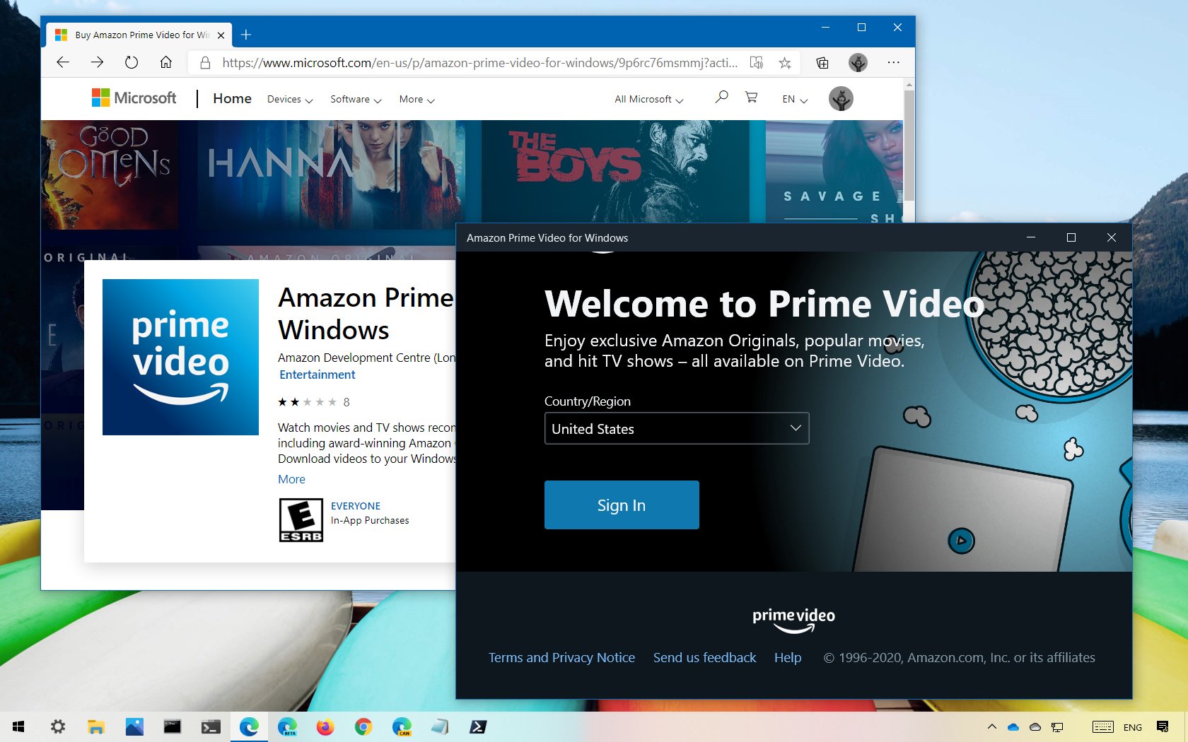 Amazon Prime Video app arrives to Windows 10 Pureinfotech