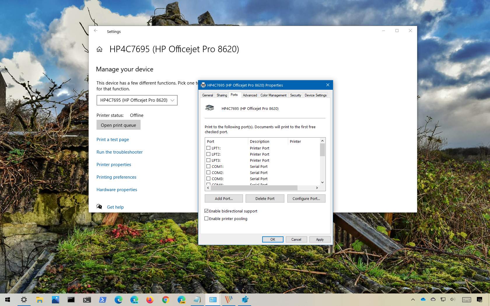 How to fix USB printer port missing on Windows 10 Pureinfotech