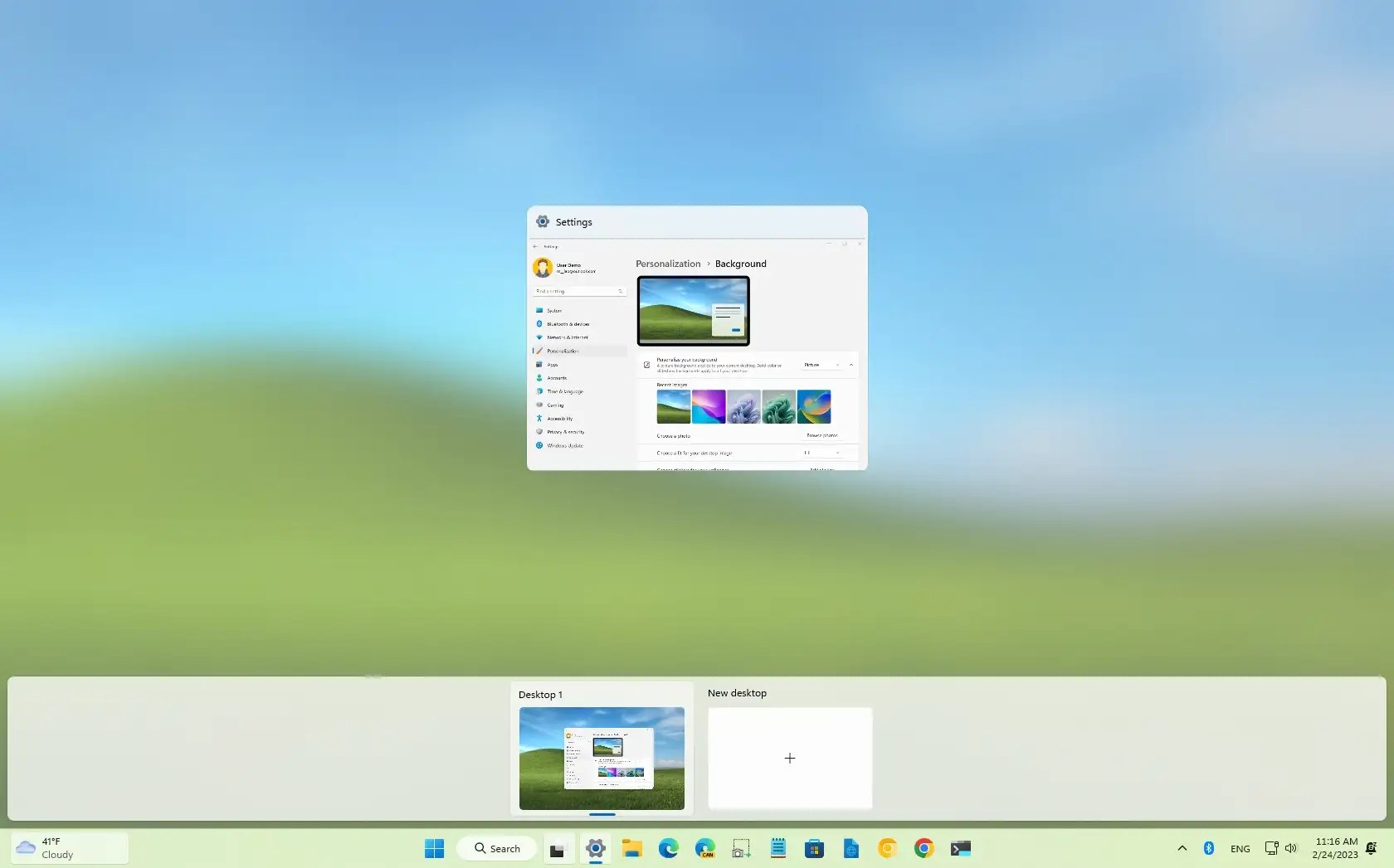 How to change Virtual Desktop wallpaper on Windows 11 Pureinfotech