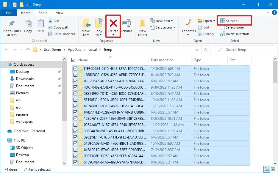 How to remove temporary files on Windows 10 Pureinfotech