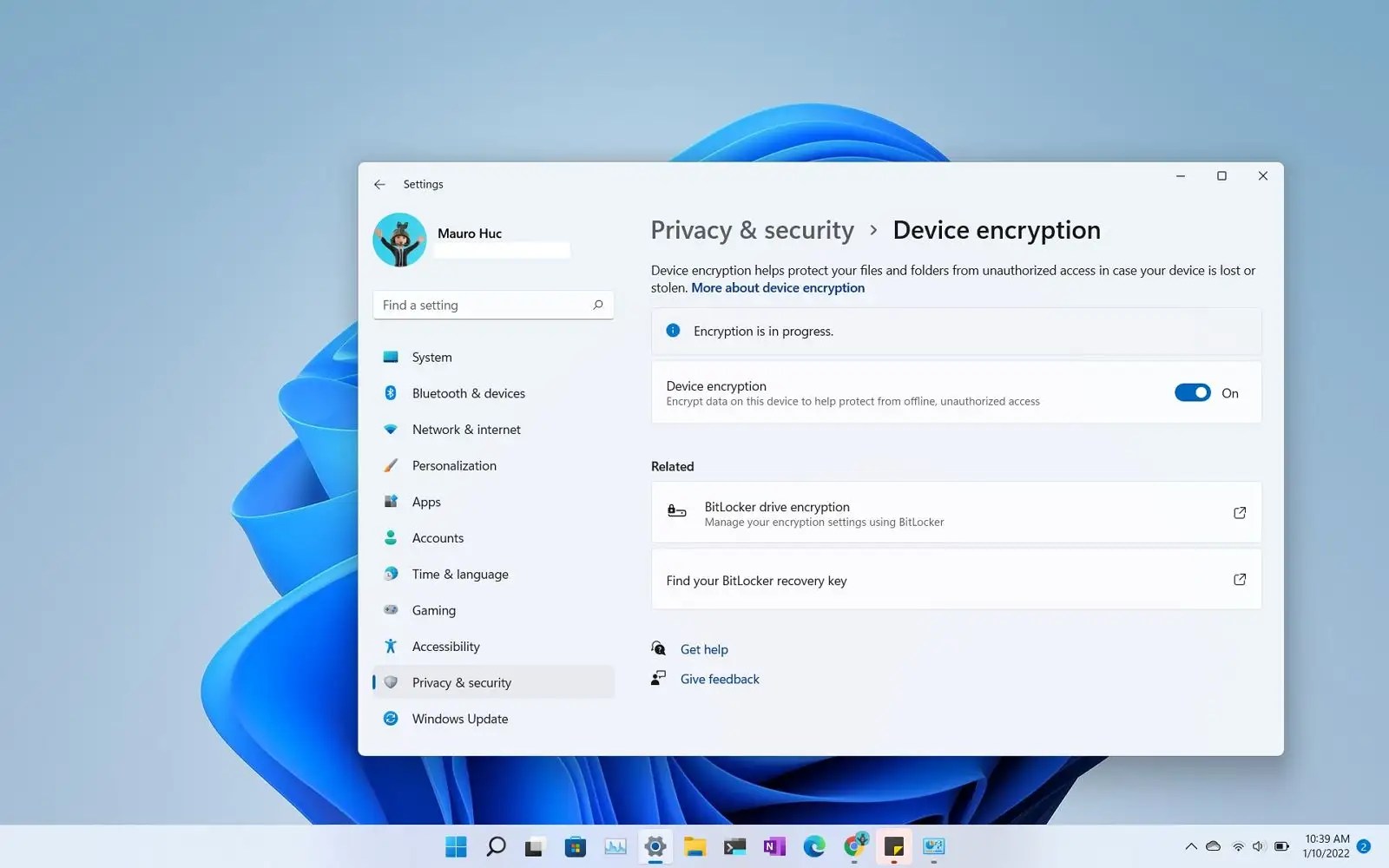 How to enable BitLocker device encryption on Windows 11 Home Pureinfotech
