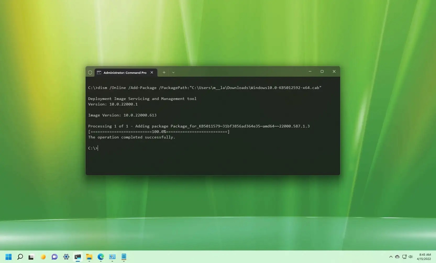 How to install CAB file on Windows 11 Pureinfotech