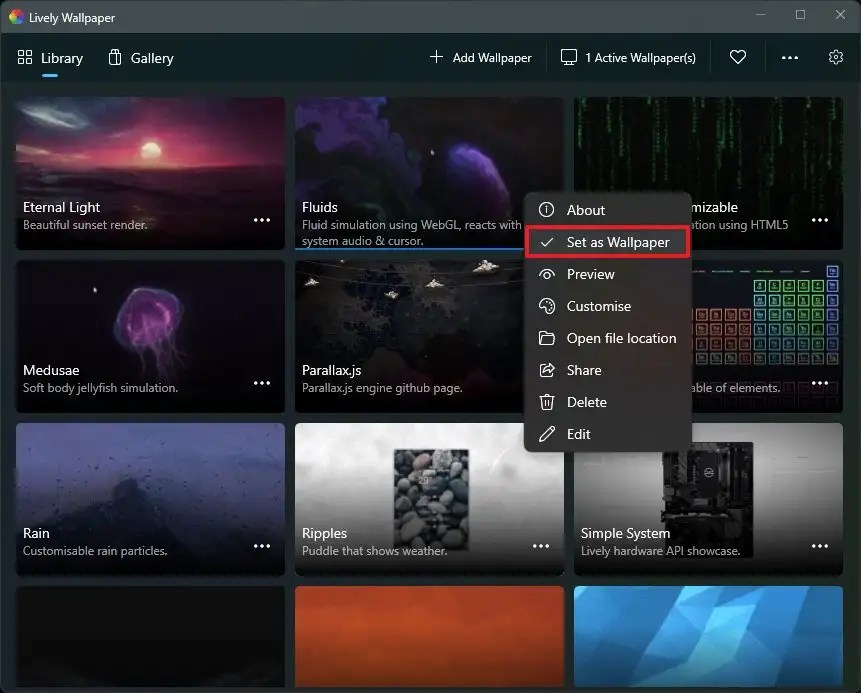 How to set live desktop wallpapers on Windows 11 Pureinfotech